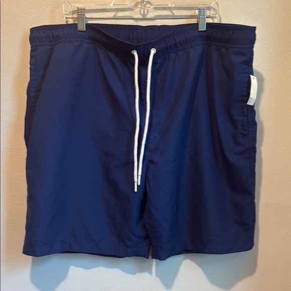 Amazon Essentials XXL Men's Blue Drawstring Swim Shorts - Picture 3 of 6